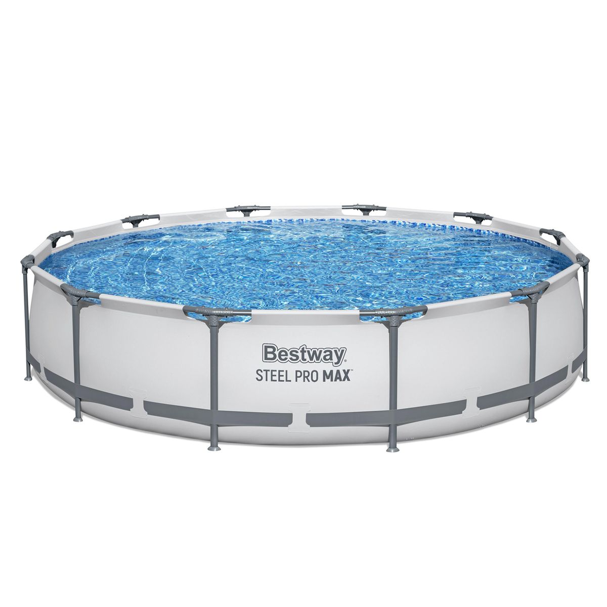 BESTWAY - Combo Piscina Estructural Redonda 366 X 76 Cm + Filtro Bestway