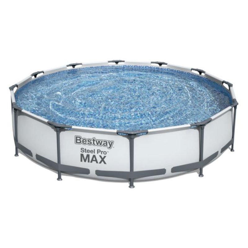 BESTWAY - Combo Piscina Estructural Redonda 366 X 76 Cm + Filtro Bestway
