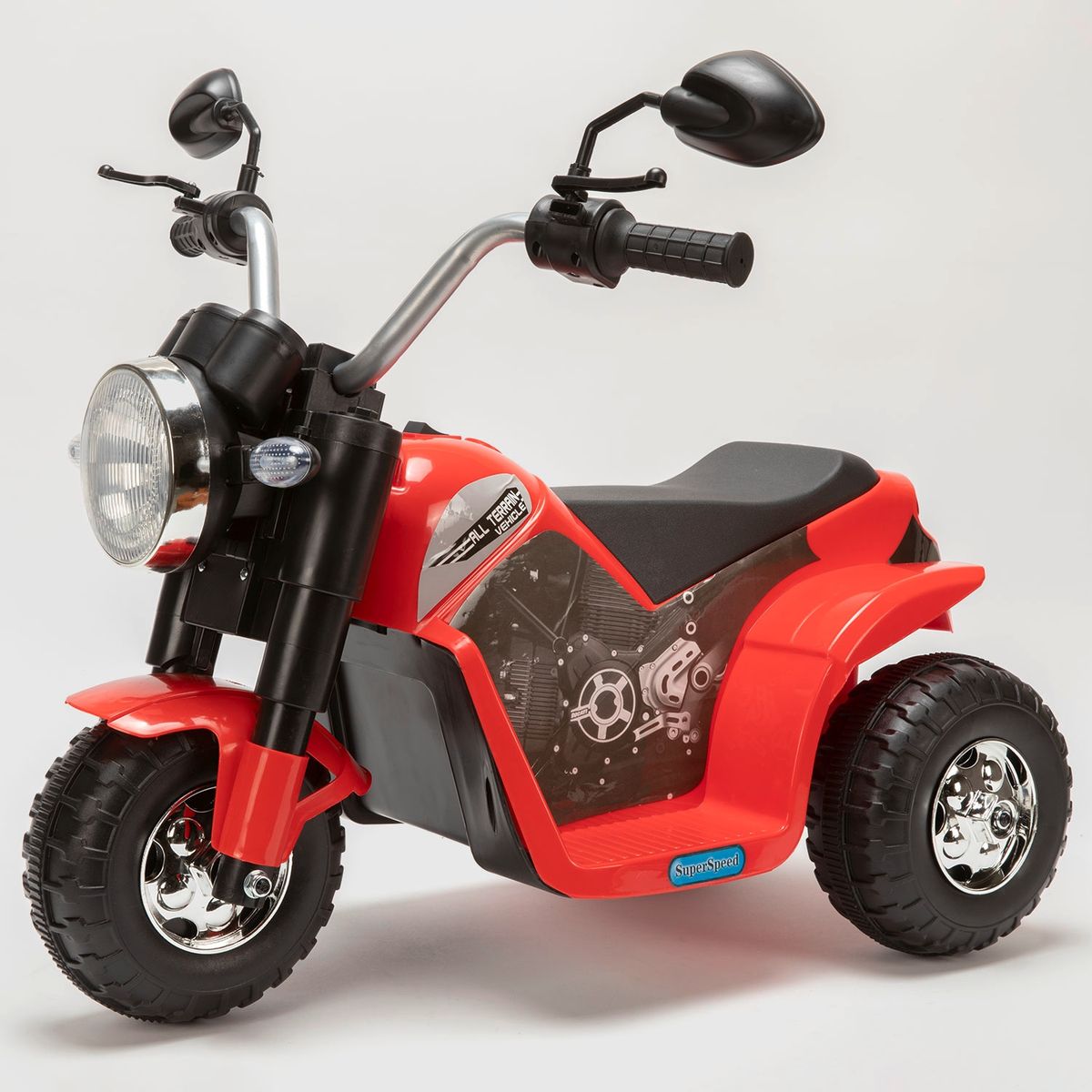 SCOOP - Moto A Batería Roja 3 Ruedas Scoop