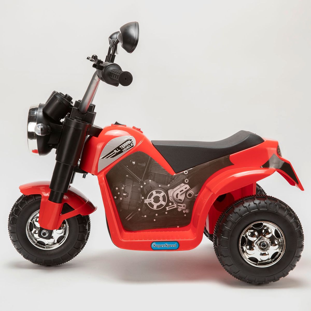 SCOOP - Moto A Batería Roja 3 Ruedas Scoop