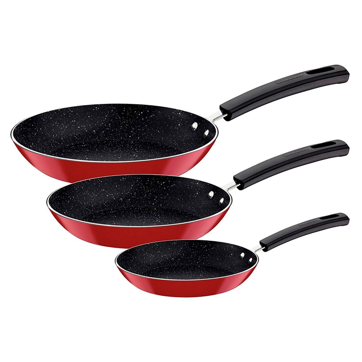 TRAMONTINA - Sartenes antiadherentes Set 3 piezas Tramontina