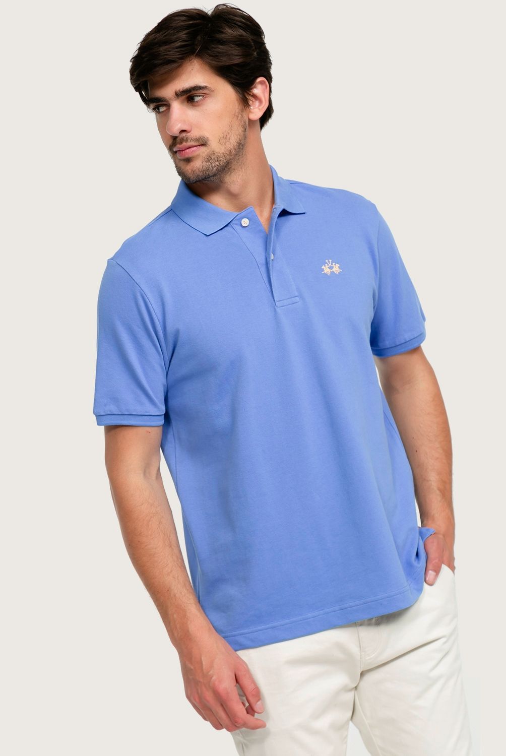 LA MARTINA - La Martina Polera Piqué 100% Algodón Supima Hombre
