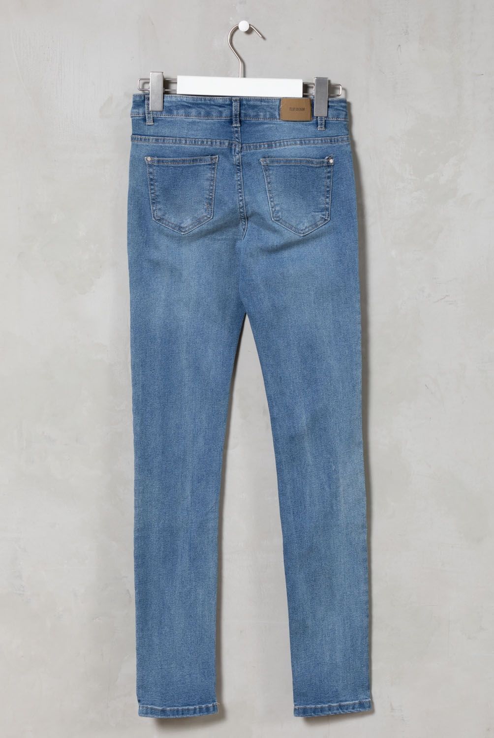 ELEVEN - Jeans Skinny Tiro Alto Algodón Eleven Niña