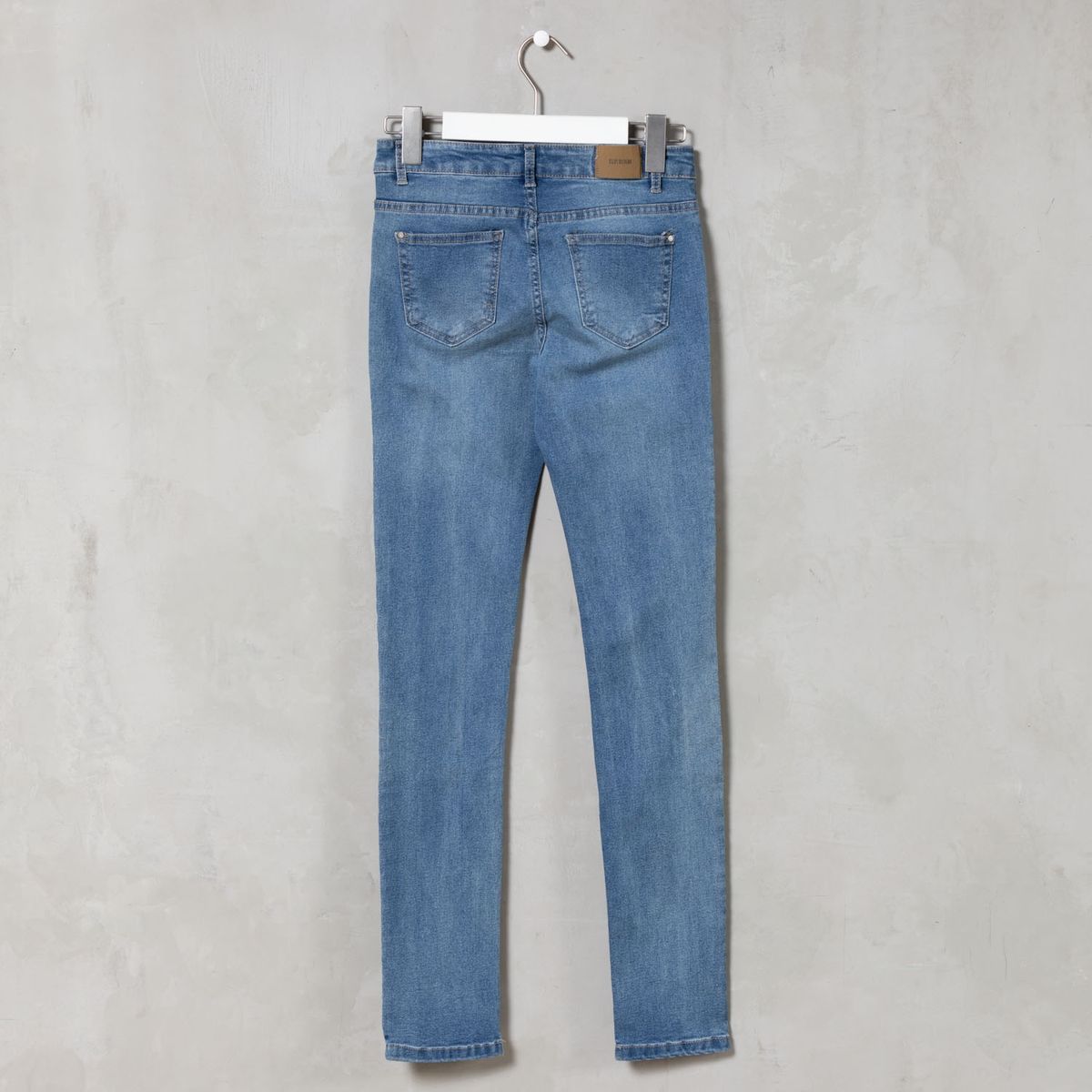 ELEVEN - Jeans Skinny Tiro Alto Algodón Eleven Niña