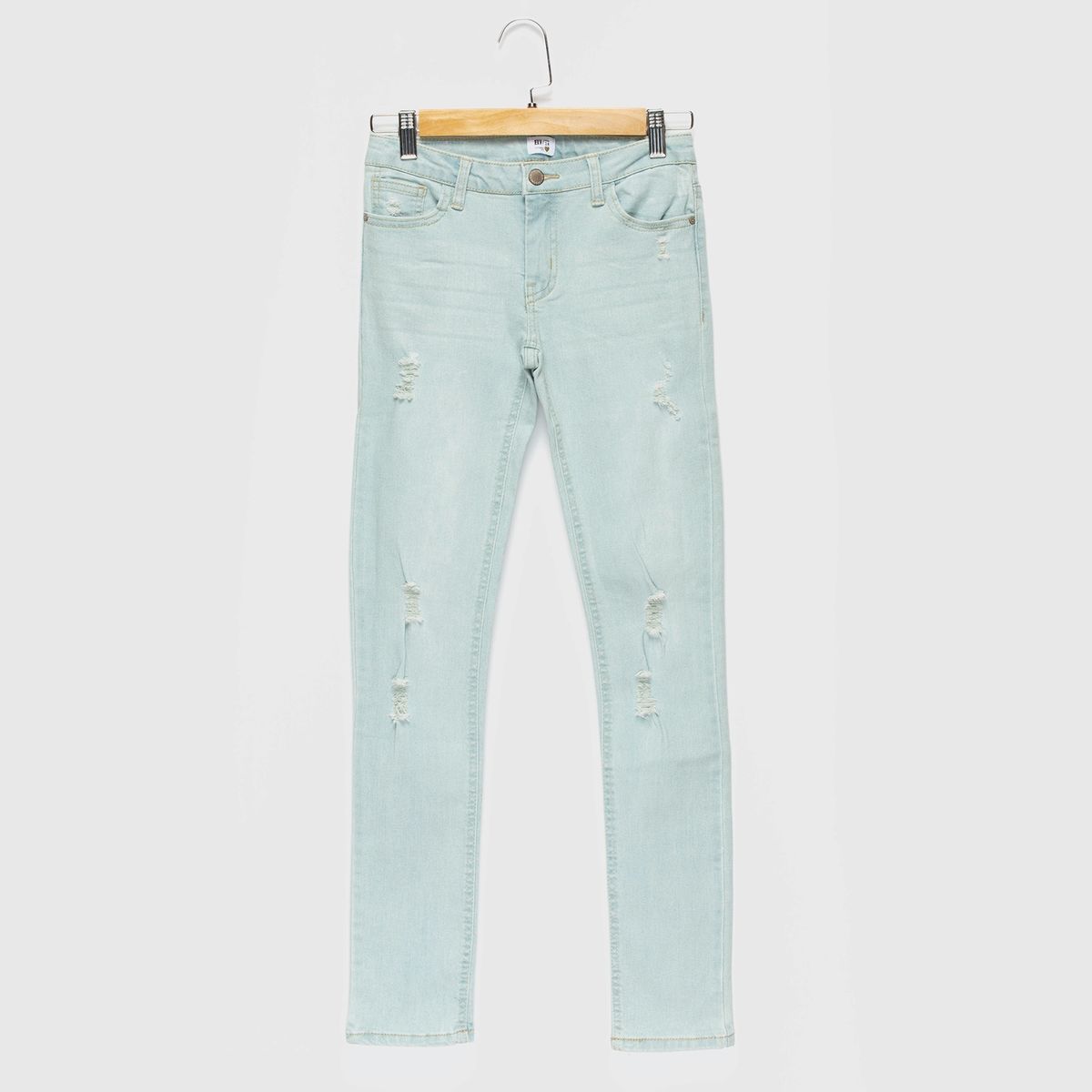 ELEVEN - Jeans Skinny Tiro Alto Algodón Eleven Niña