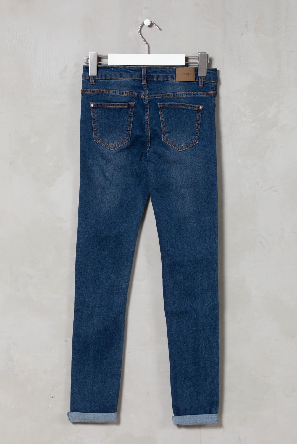 ELEVEN - Jeans Skinny Tiro Alto Algodón Eleven Niña