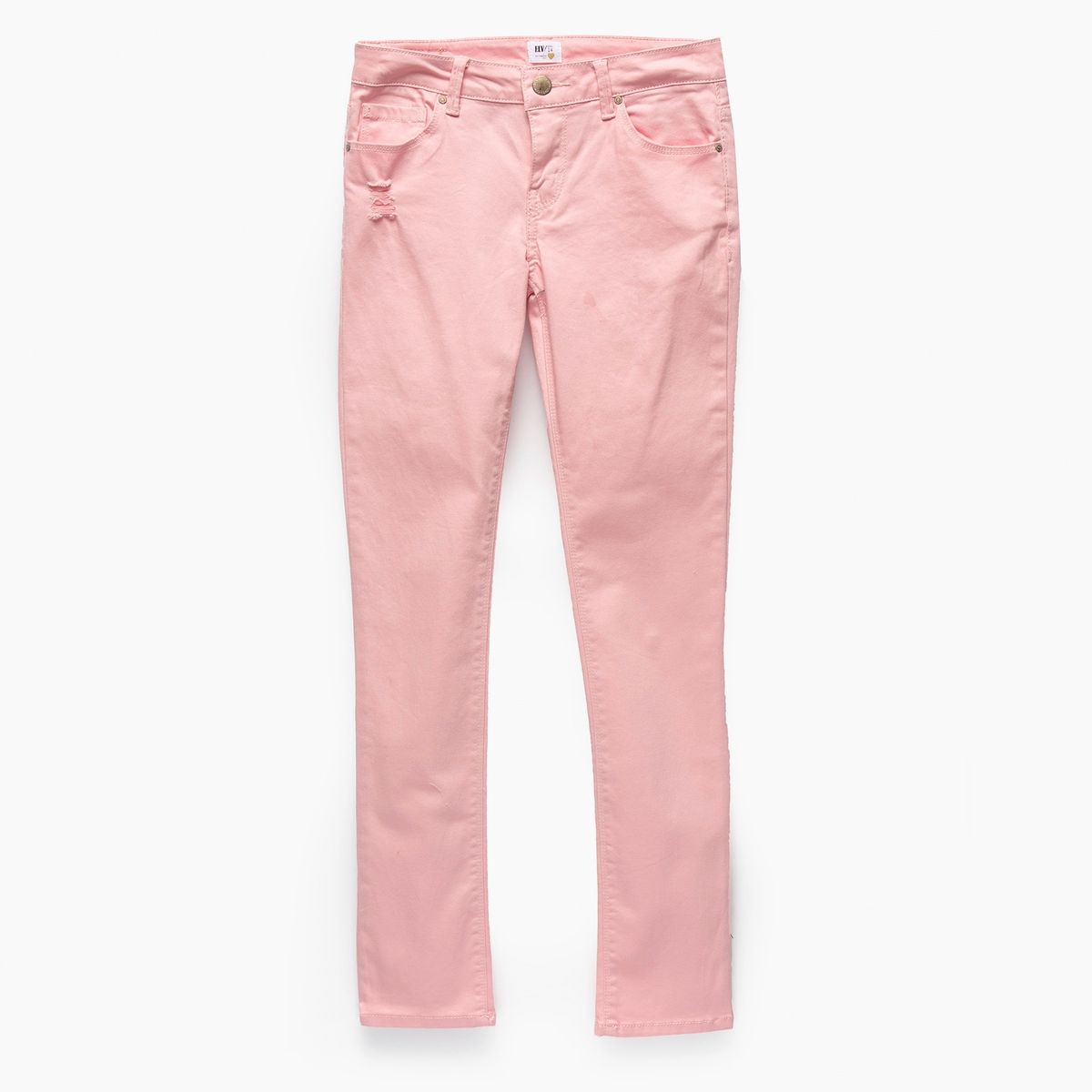 ELEVEN - Jeans Skinny Eleven Algodón Tiro Alto Niña