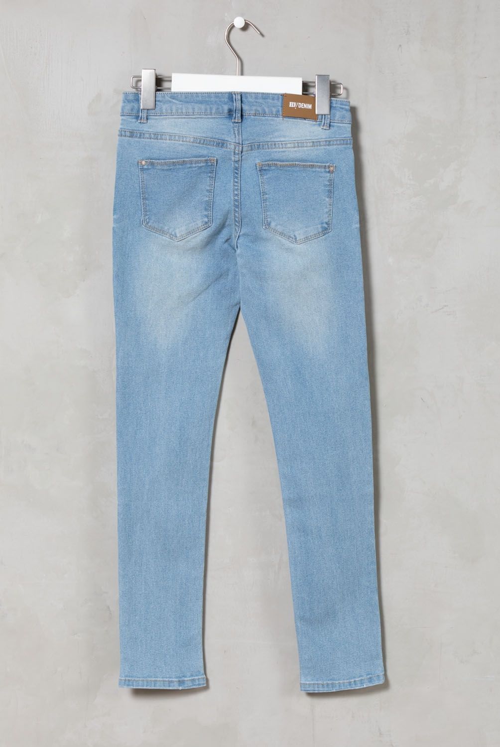 ELEVEN - Jeans Skinny Eleven Algodón Tiro Alto Niña