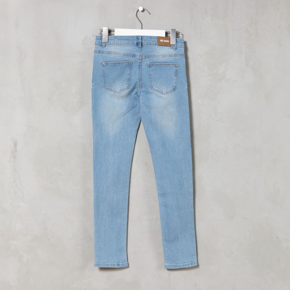 ELEVEN - Jeans Skinny Eleven Algodón Tiro Alto Niña