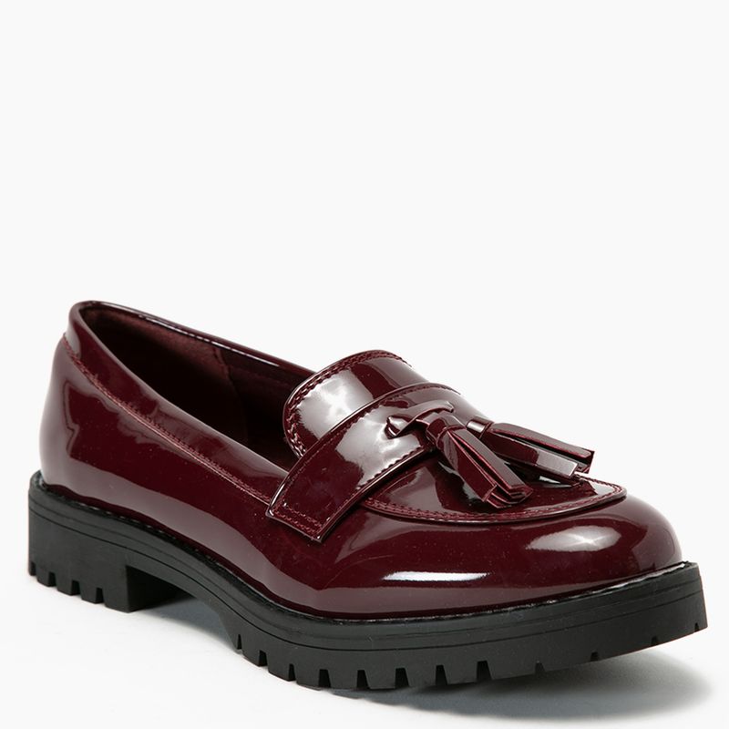 SYBILLA - Zapato Casual Mujer Burdeo