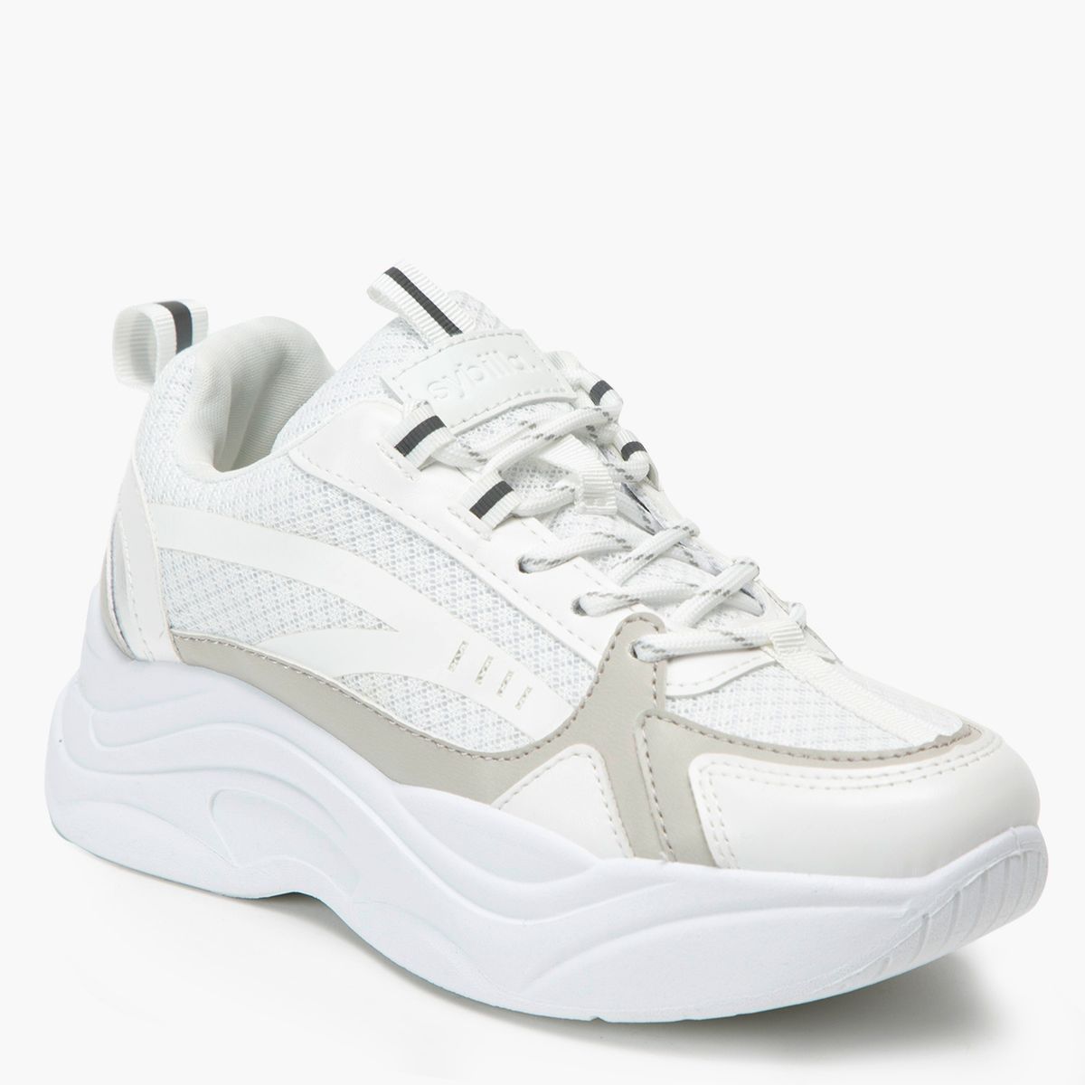 SYBILLA - Zapatilla Urbana Mujer Blanca