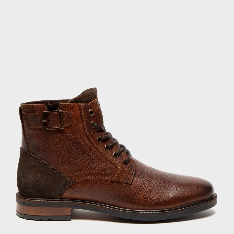 AMERICANINO - Botines Hombre Americanino Cuero Café