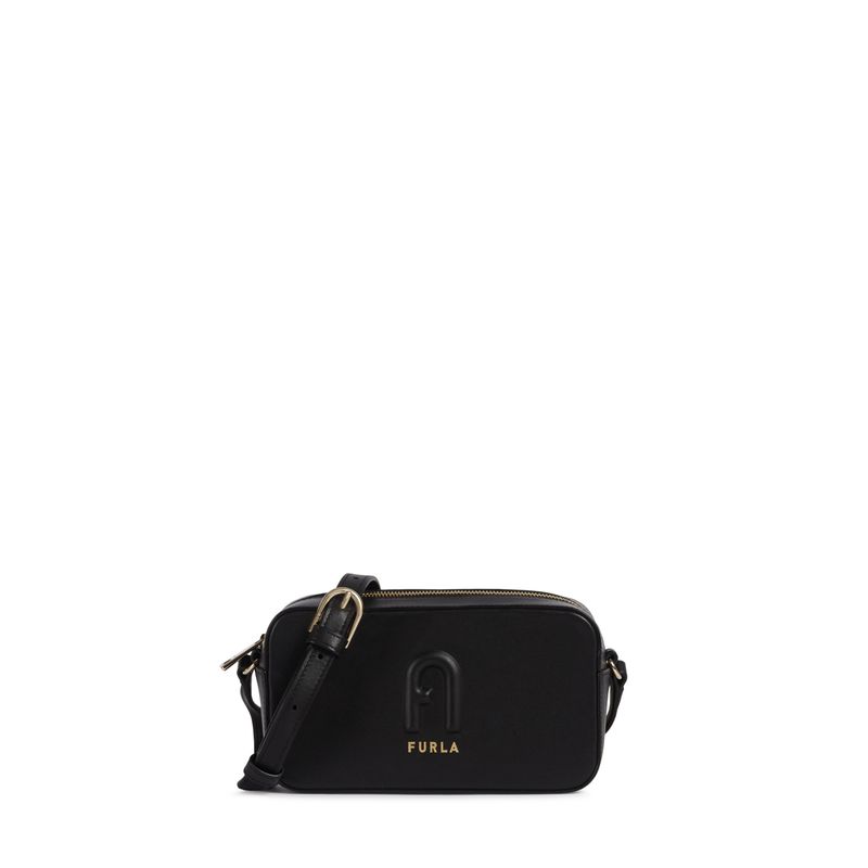 FURLA - Furla Bandolera De Cuero Rita Negra