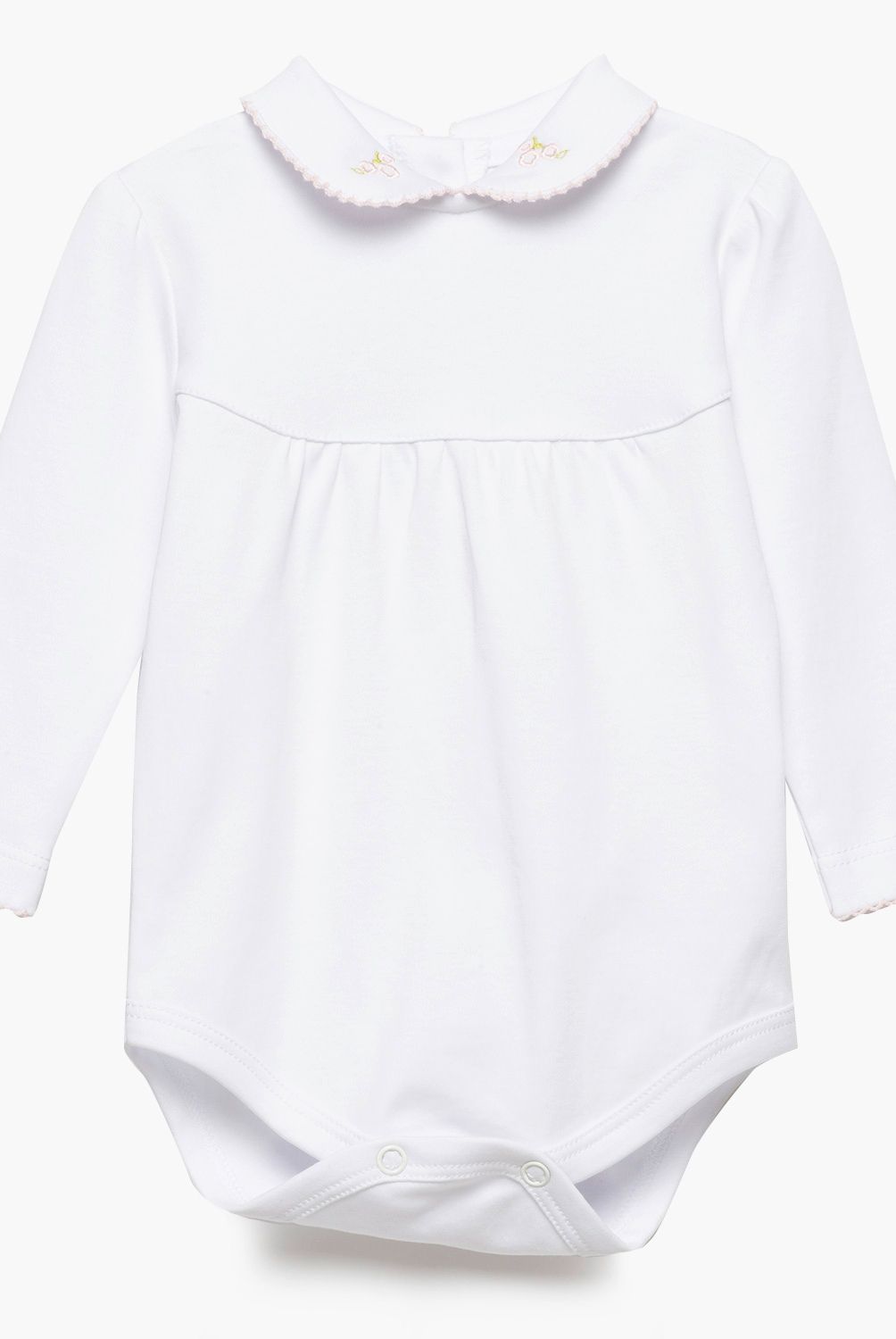 CONIGLIO - Body Con Cuello Algodón Pima Bebé Niña