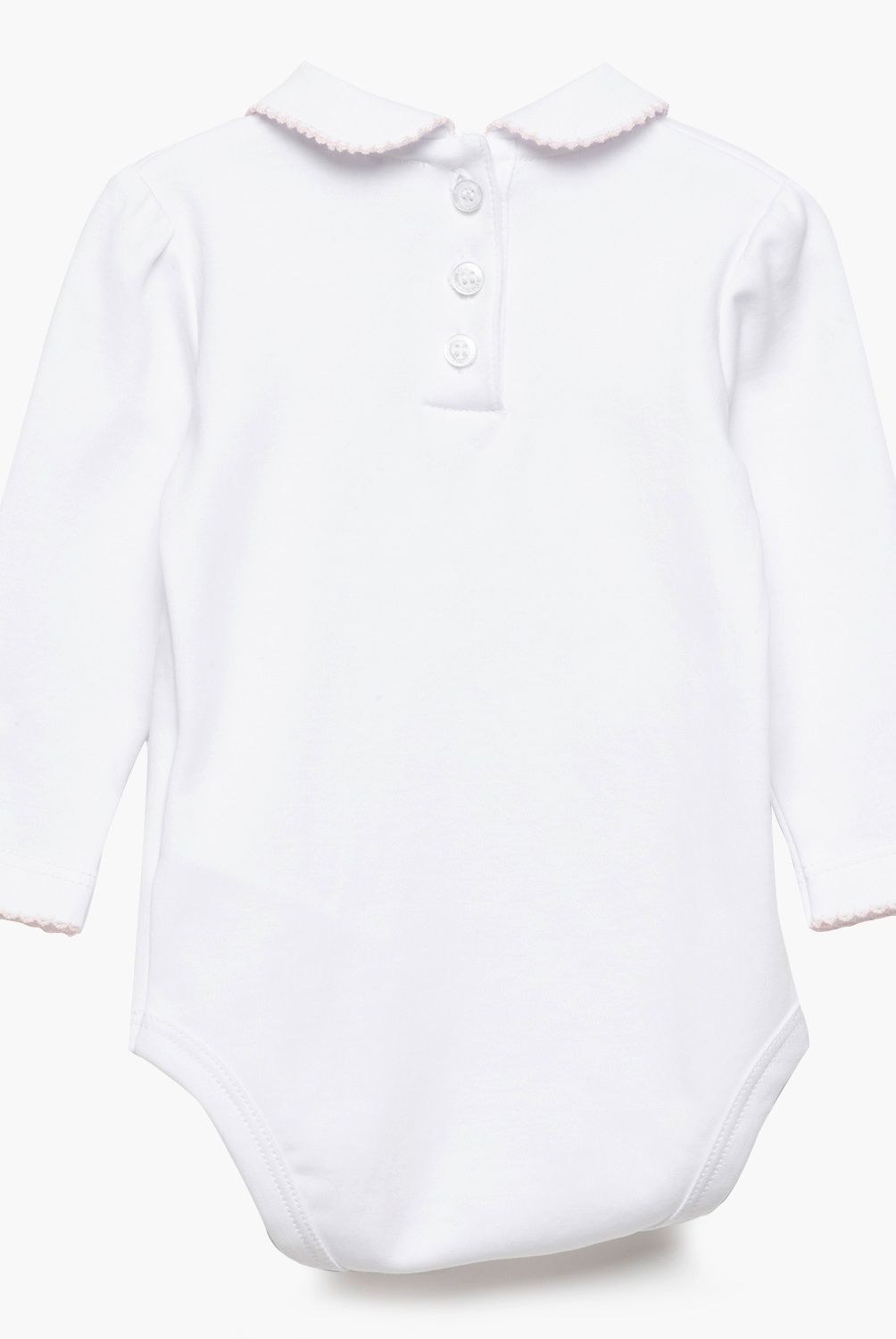 CONIGLIO - Body Con Cuello Algodón Pima Bebé Niña