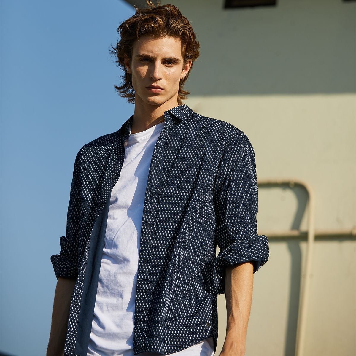 AMERICANINO - Camisa Manga Larga Hombre
