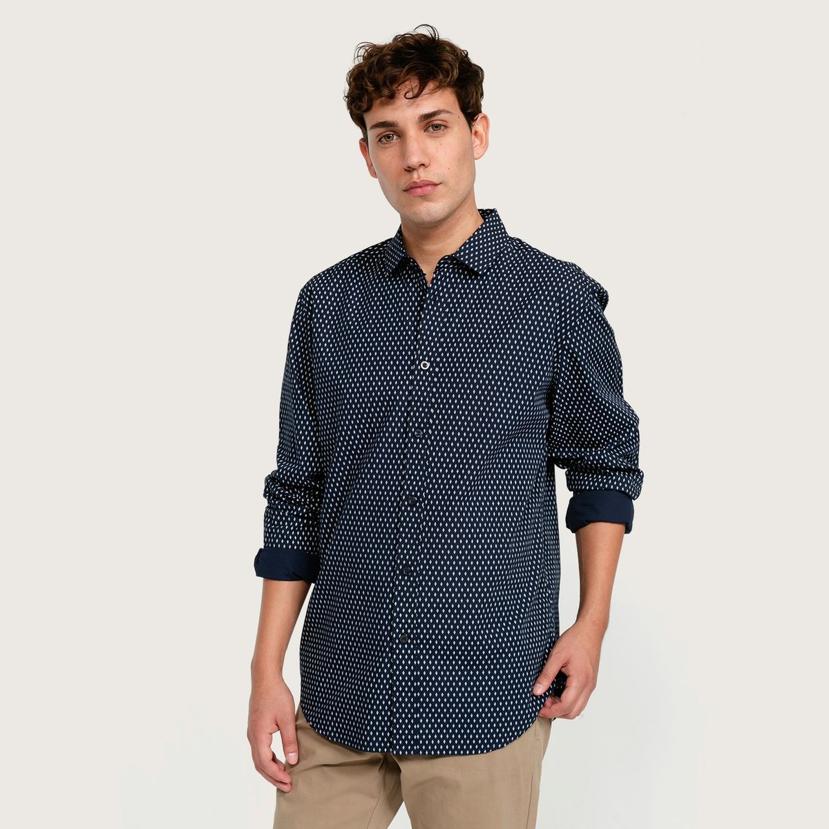AMERICANINO - Camisa Manga Larga Hombre
