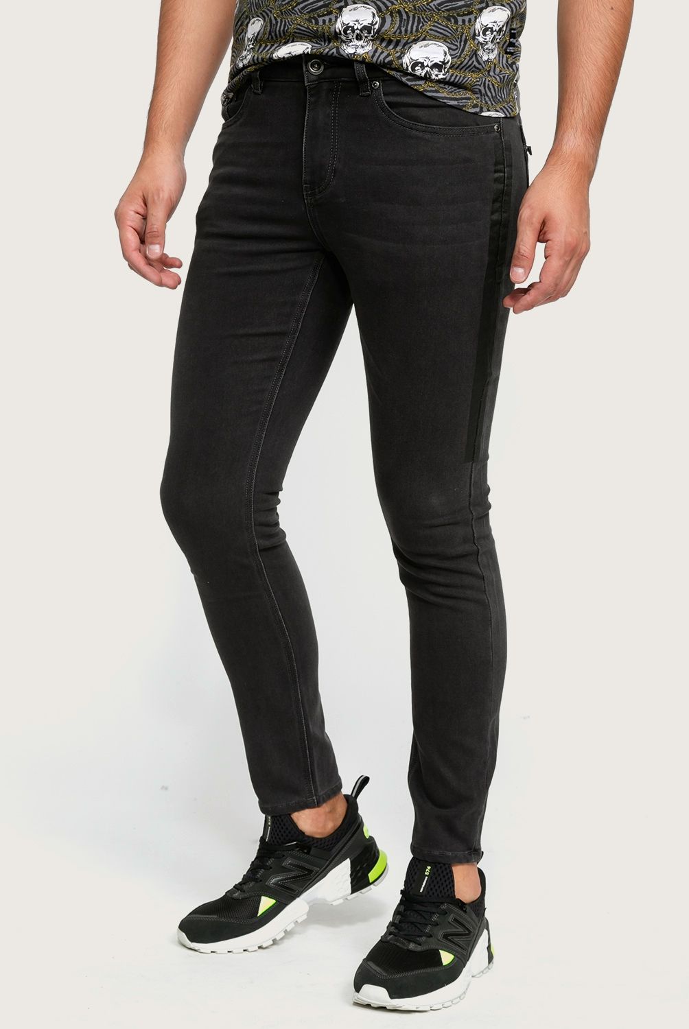 MOSSIMO - Jeans Skinny  Con Cierres Hombre