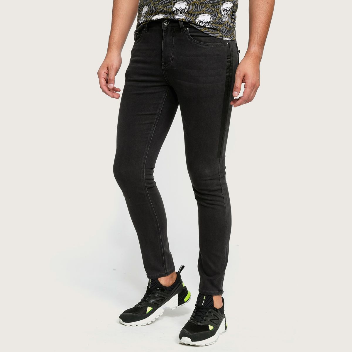 MOSSIMO - Jeans Skinny  Con Cierres Hombre