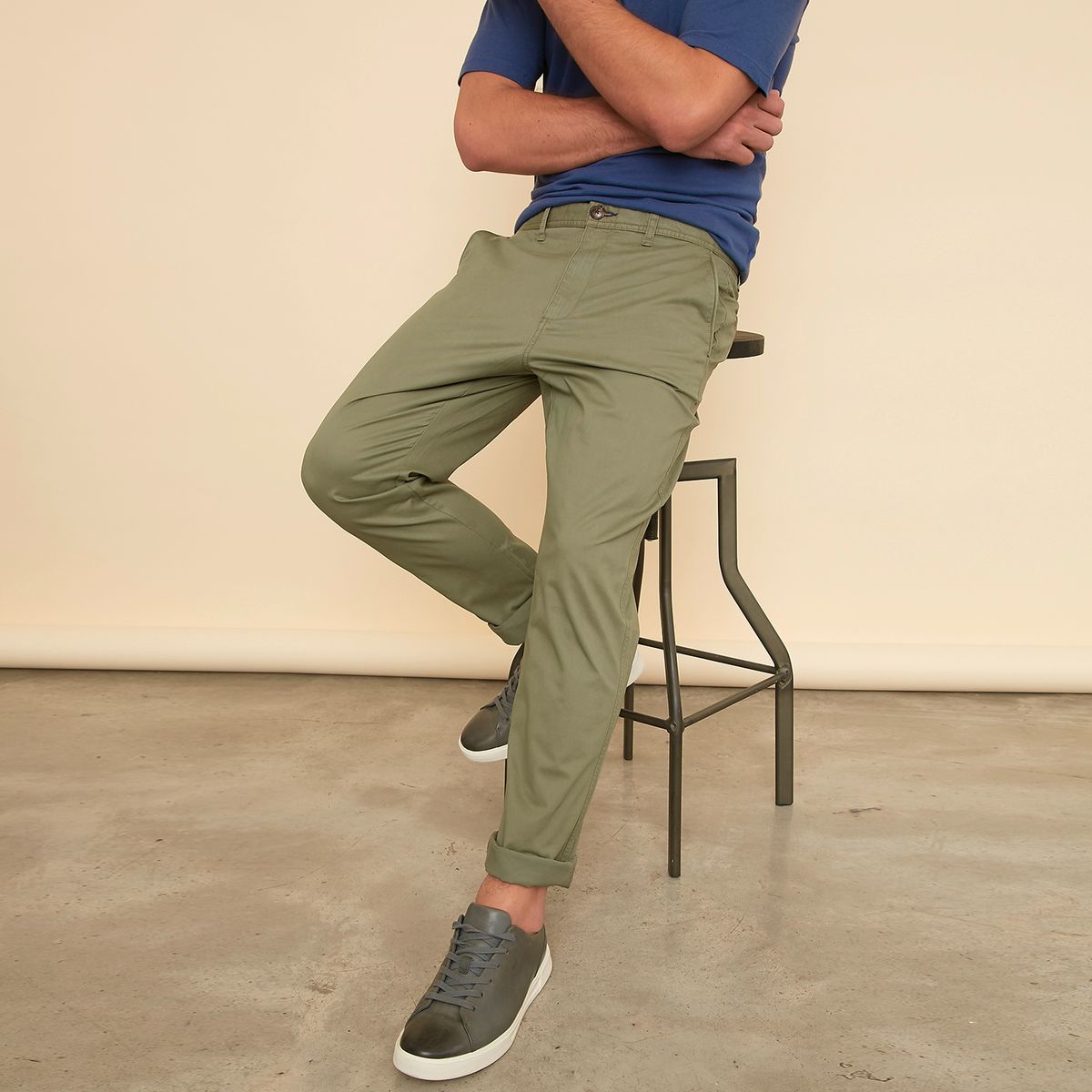 UNIVERSITY CLUB - Uclub Pantalon hombre slimfit