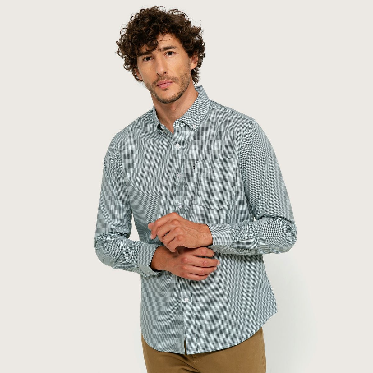 NEWPORT - Camisa Manga larga Hombre