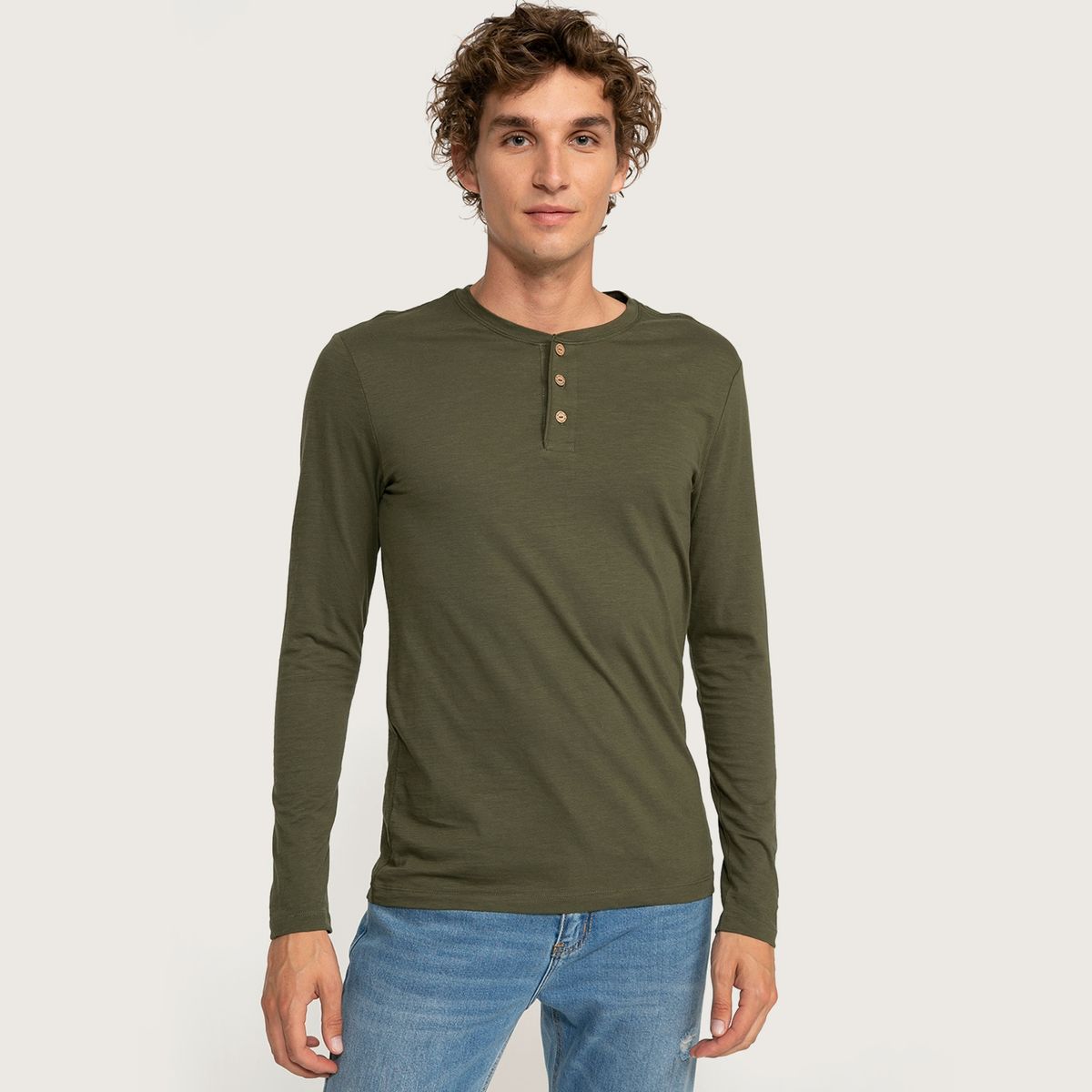 BEARCLIFF - Polera Manga Larga Hombre