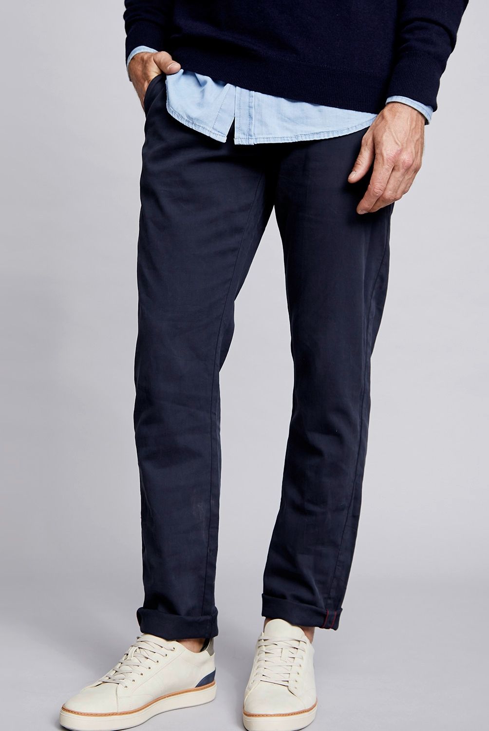 WOLF&HANK - Pantalón Chino Texturado Hombre