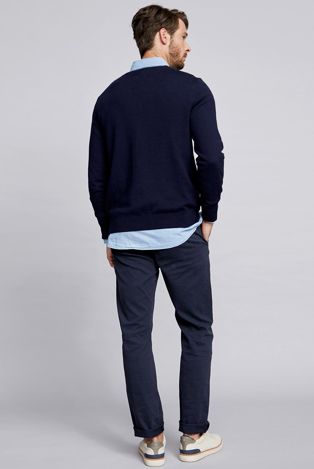 WOLF&HANK - Pantalón Chino Texturado Hombre