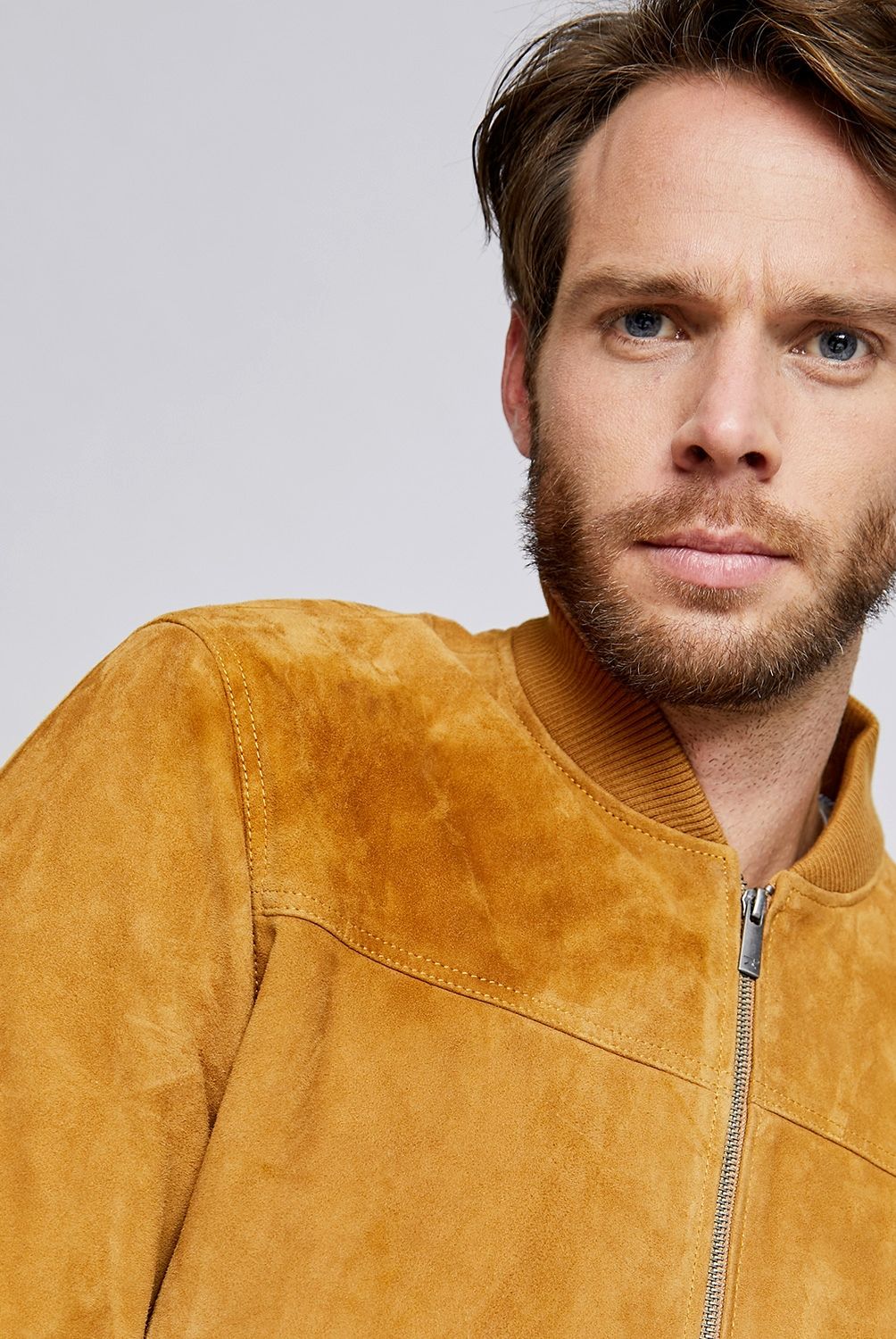 WOLF&HANK - Chaqueta Cuero Hombre