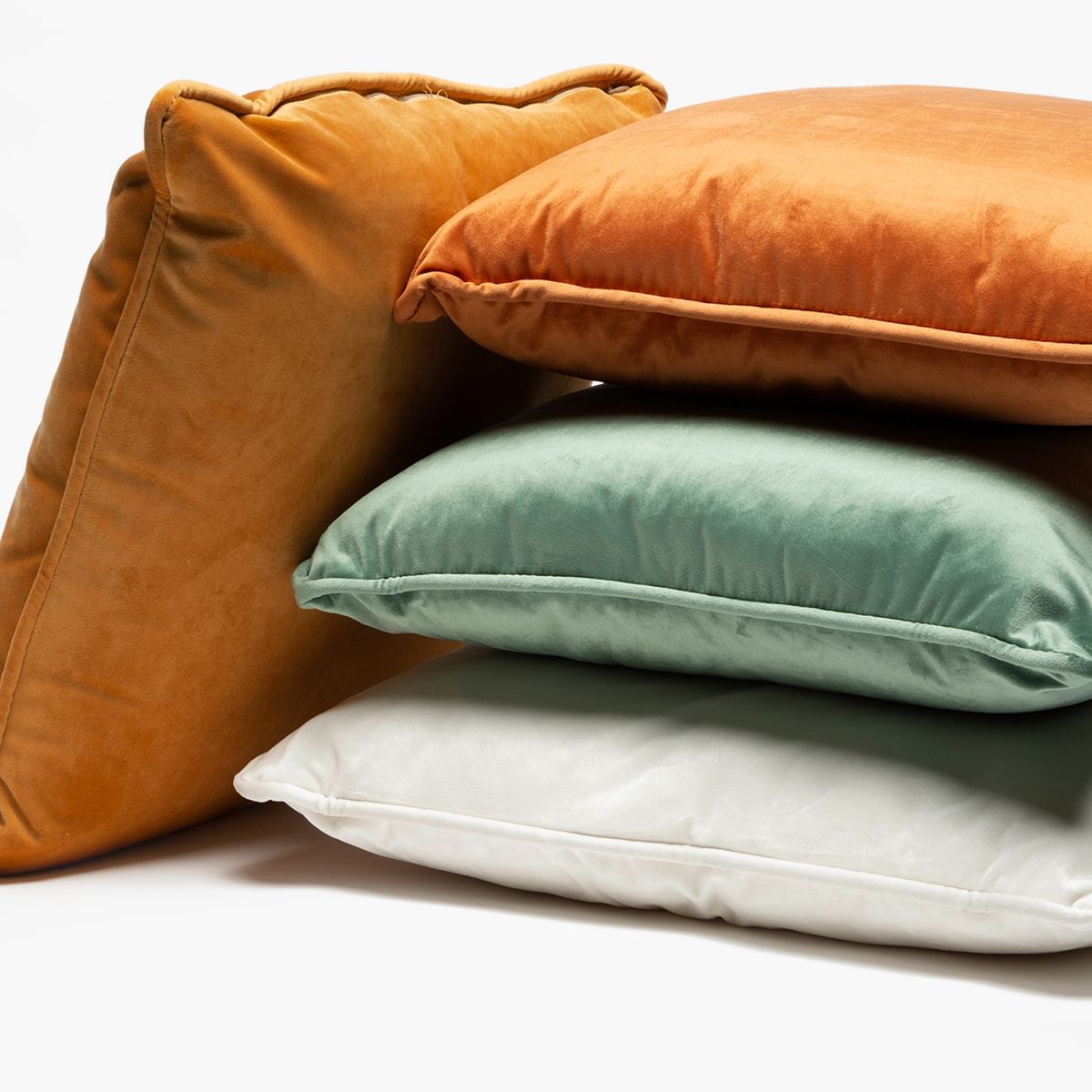 ROBERTA ALLEN - Cojín Con Relleno Liso Velvet 48x48 Cm Roberta Allen