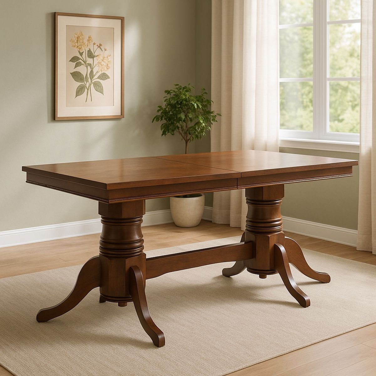 ROBERTA ALLEN - Mesa De Comedor Valerie Rectangular Extendible a 198 cm Roberta Allen