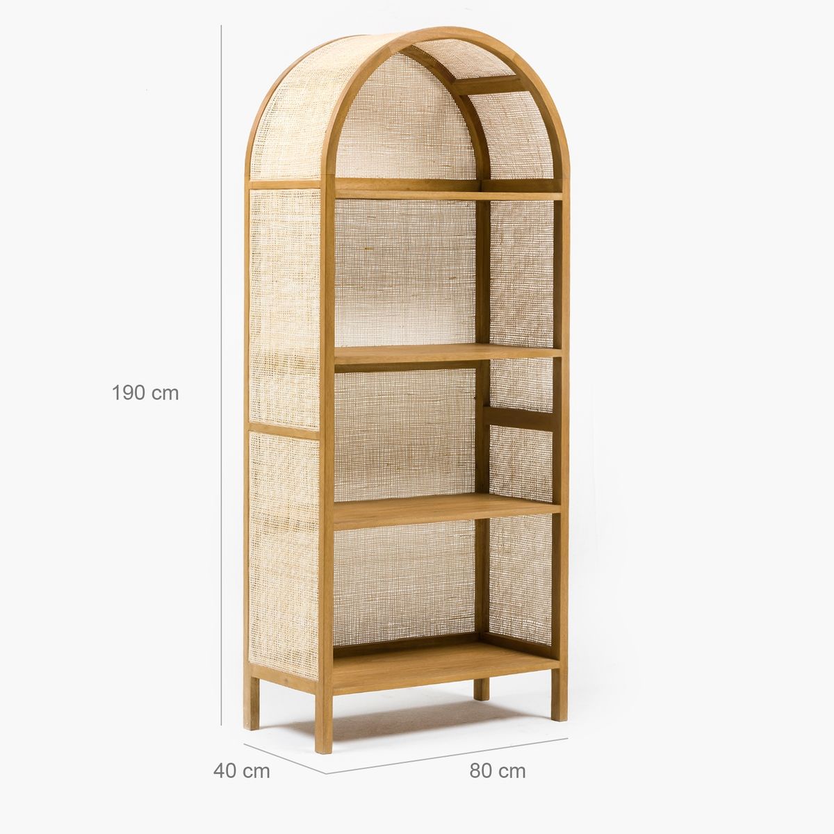 BASEMENT HOME - Biblioteca Estilo Natural Inaki Basement Home