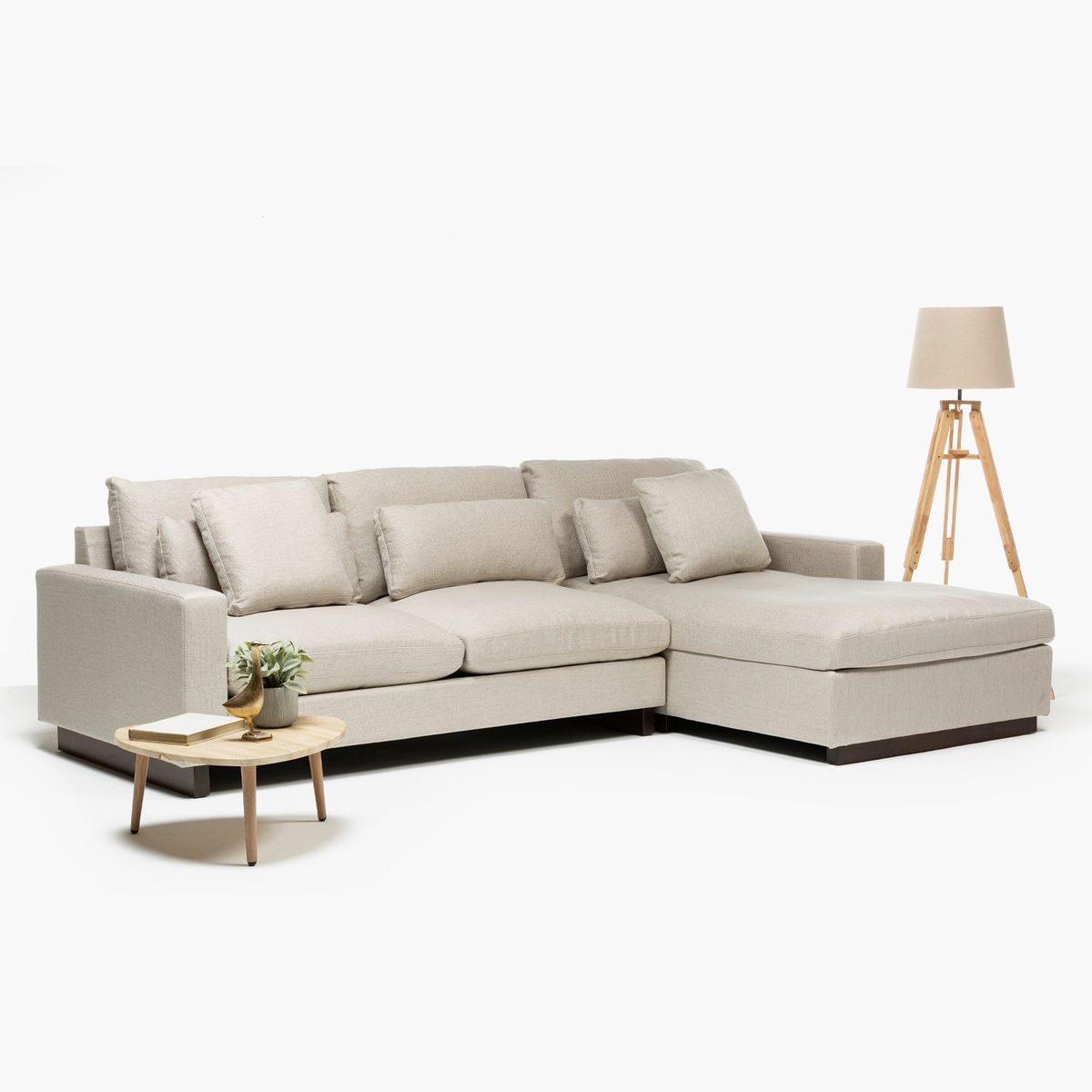 BASEMENT HOME - Sofá Seccional Derecho Aren 4 Cuerpos Basement Home