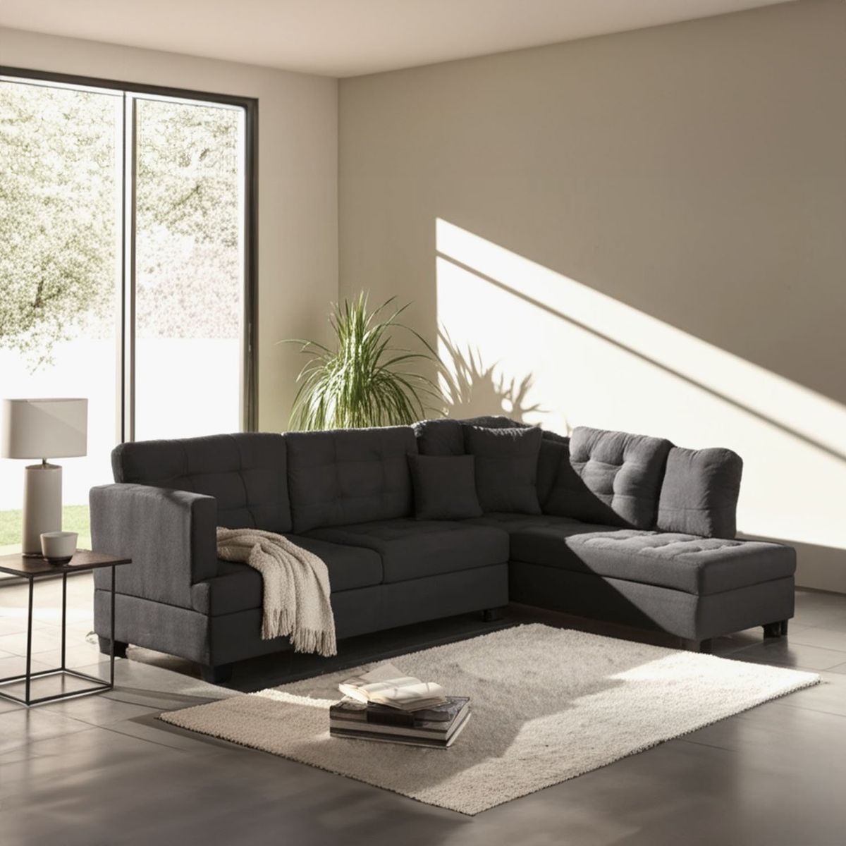 MICA - Sofá Seccional Derecho Blitz 4 Cuerpos Mica