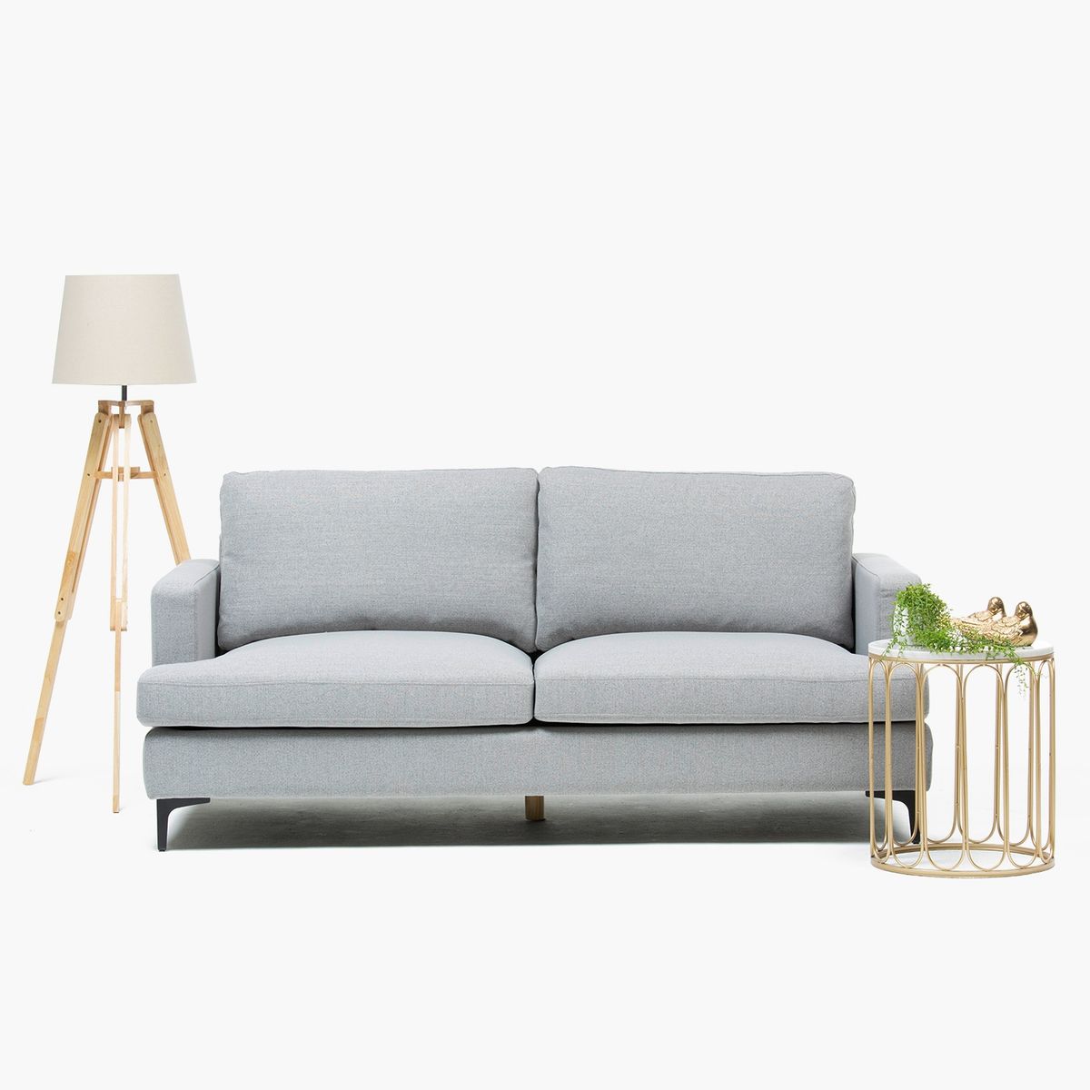 BASEMENT HOME - Sofá 3 Cuerpos Metro Basement Home