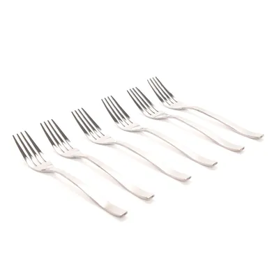 Imagen 2 del producto Set 6 Tenedores Acero Inoxidable Draco