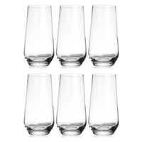 Vasos Altos Set 6 Vidrio Tulip 480 ml