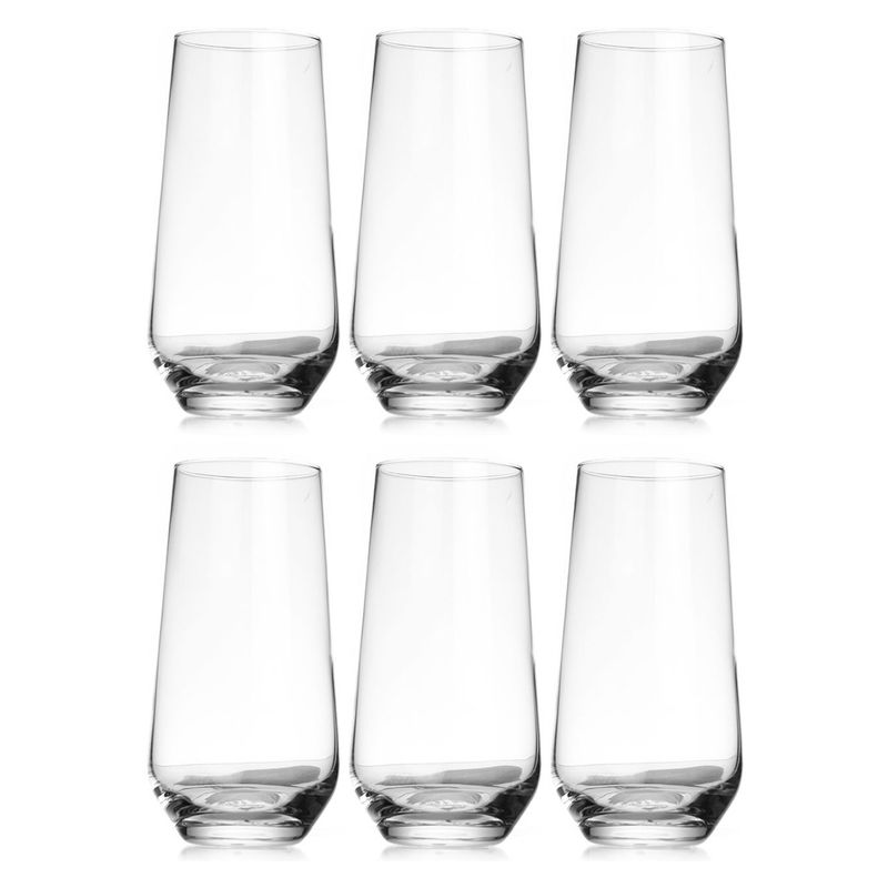 KROSNO - Vasos Altos Set 6 Vidrio Tulip 480 ml Krosno