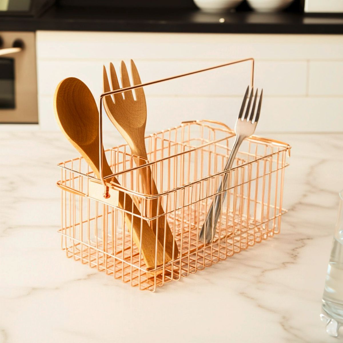 ROBERTA ALLEN - Porta Utensilios de Metal Cobre Roberta Allen