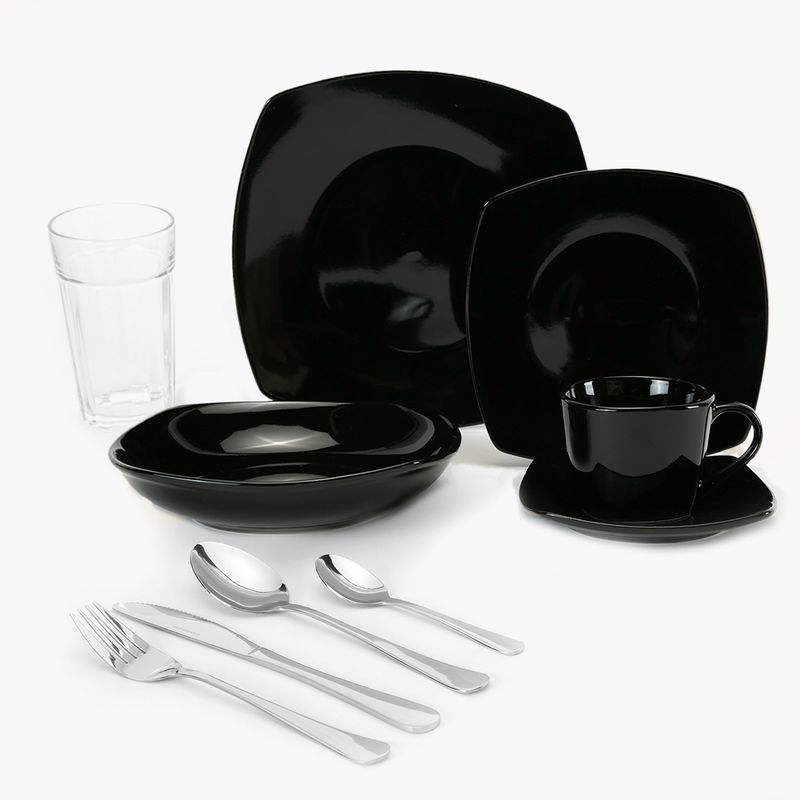 MICA - Juego de Vajilla Combo 60 Piezas Porcelana Mica