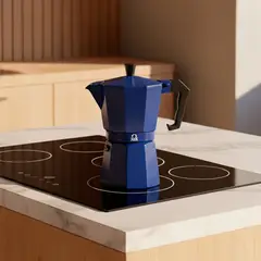 BENETTON - Cafetera Italiana Aluminio 300 ml