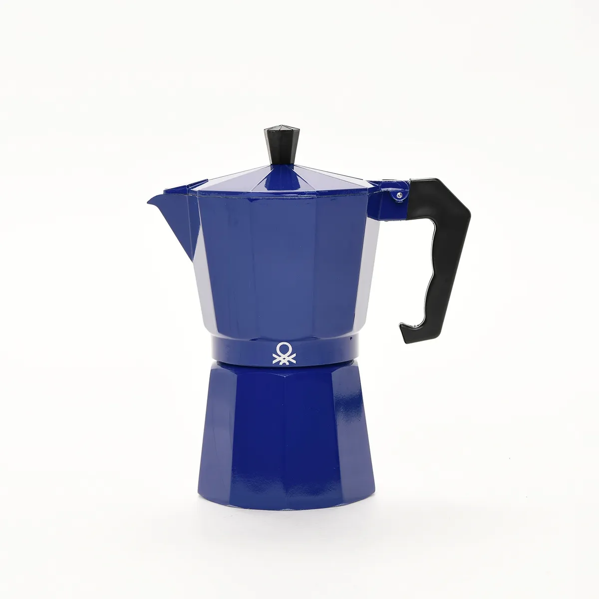 BENETTON - Cafetera Italiana Aluminio 300 ml Benetton