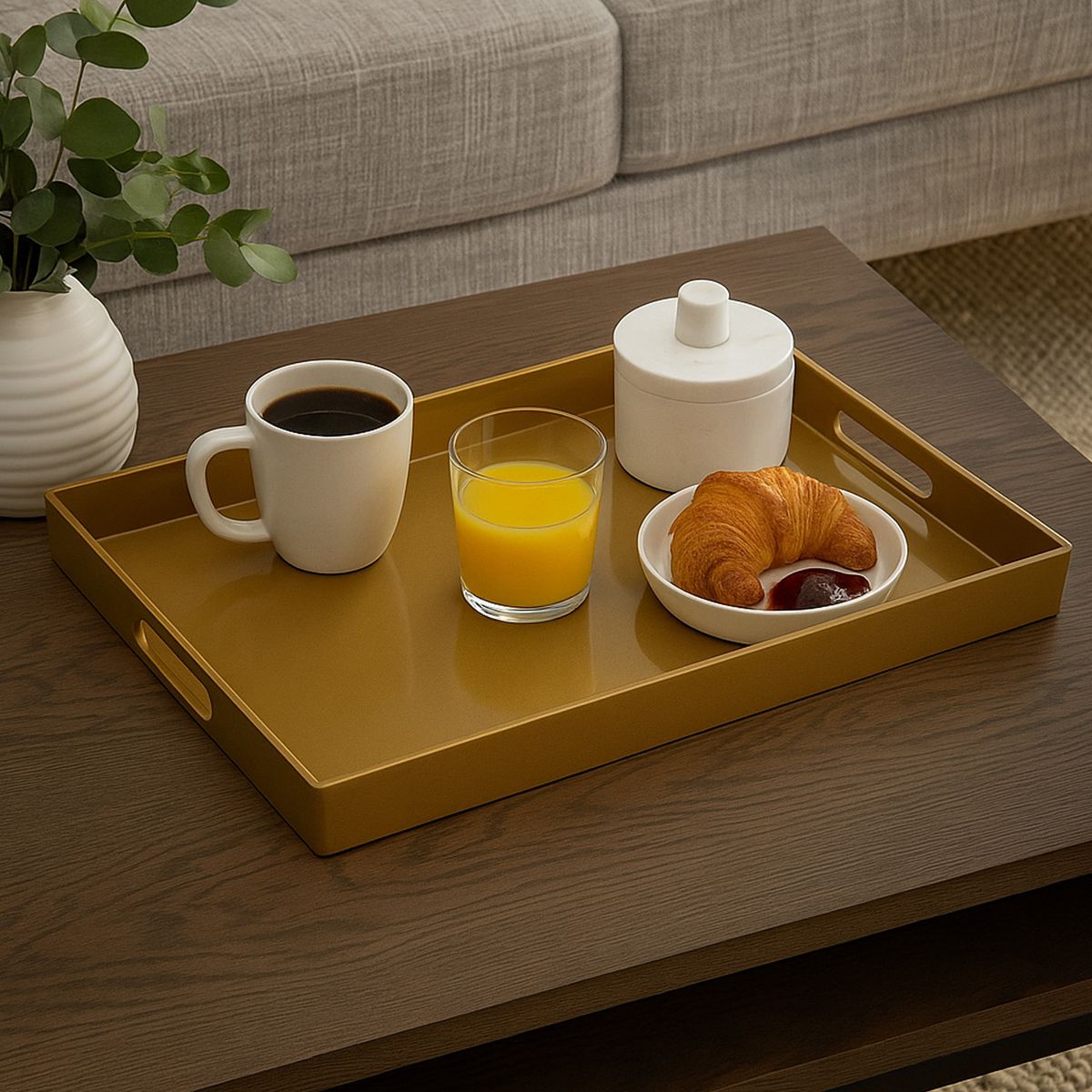 MICA - Bandeja Rectangular 48x35 cm Belle Mica