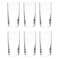Vasos Altos Set 6 Vidrio Clear 300ml