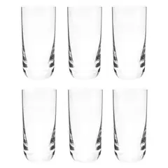 KROSNO - Vasos Altos Set 6 Vidrio Clear 300ml