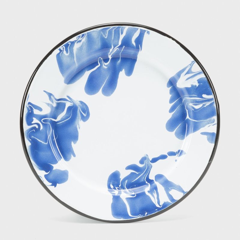 ROBERTA ALLEN - Plato Para Ensalada Roberta Allen Enamel Brush Azul 20 Cm