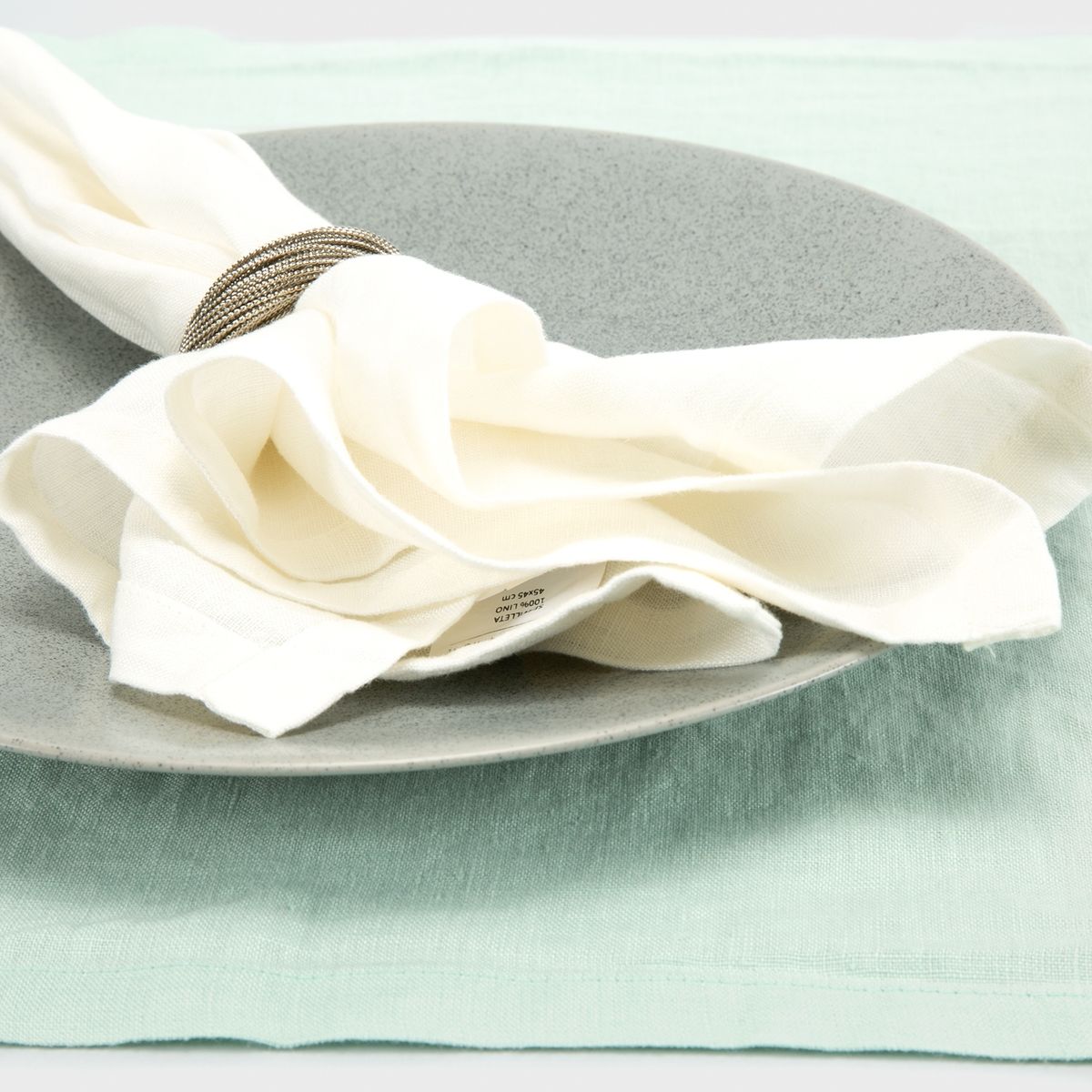 BASEMENT HOME - Basement Home Servilleta Lino Blanco