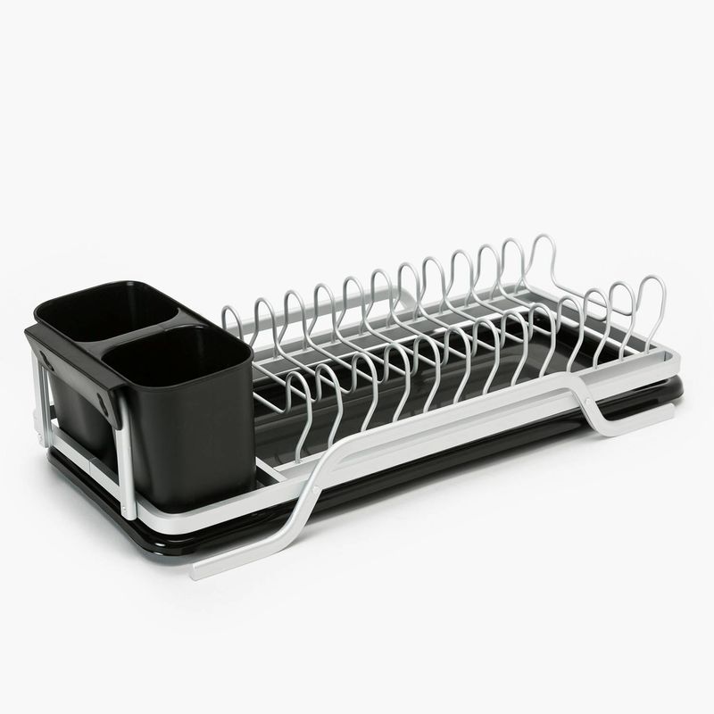 MICA - Secaplatos Mica de Aluminio con Escurridor de Cubiertos 41.5cm