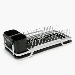 MICA - Secaplatos De Aluminio Con Escurridor De Cubiertos 41.5Cm