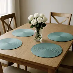 ROBERTA ALLEN - Set de 4 Individuales Redondos Gipsy